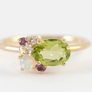 Vera cluster ring by Minette